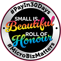 Small is Beautiful Roll of Honour #PayIn30Days