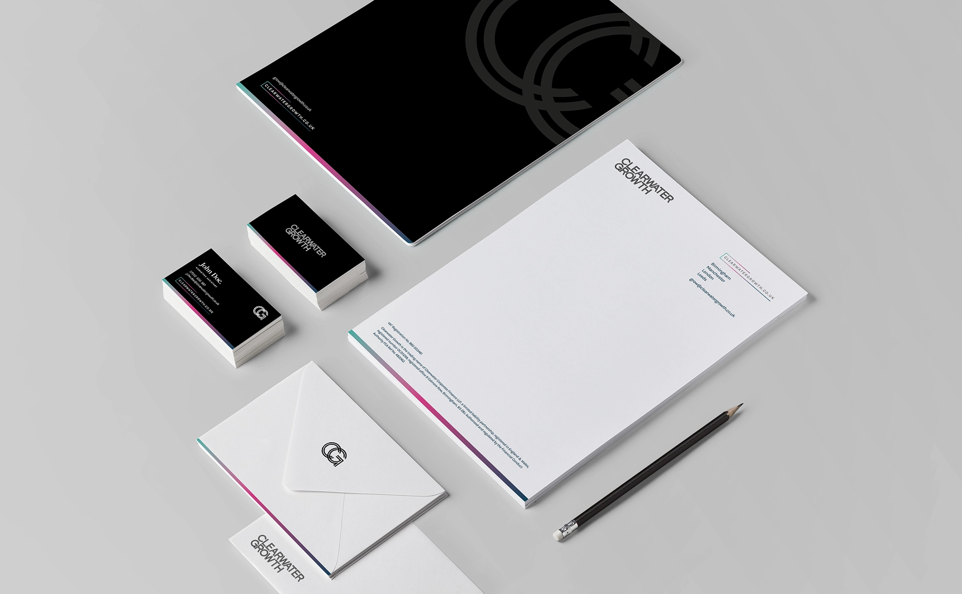 Clearwater Growth stationery