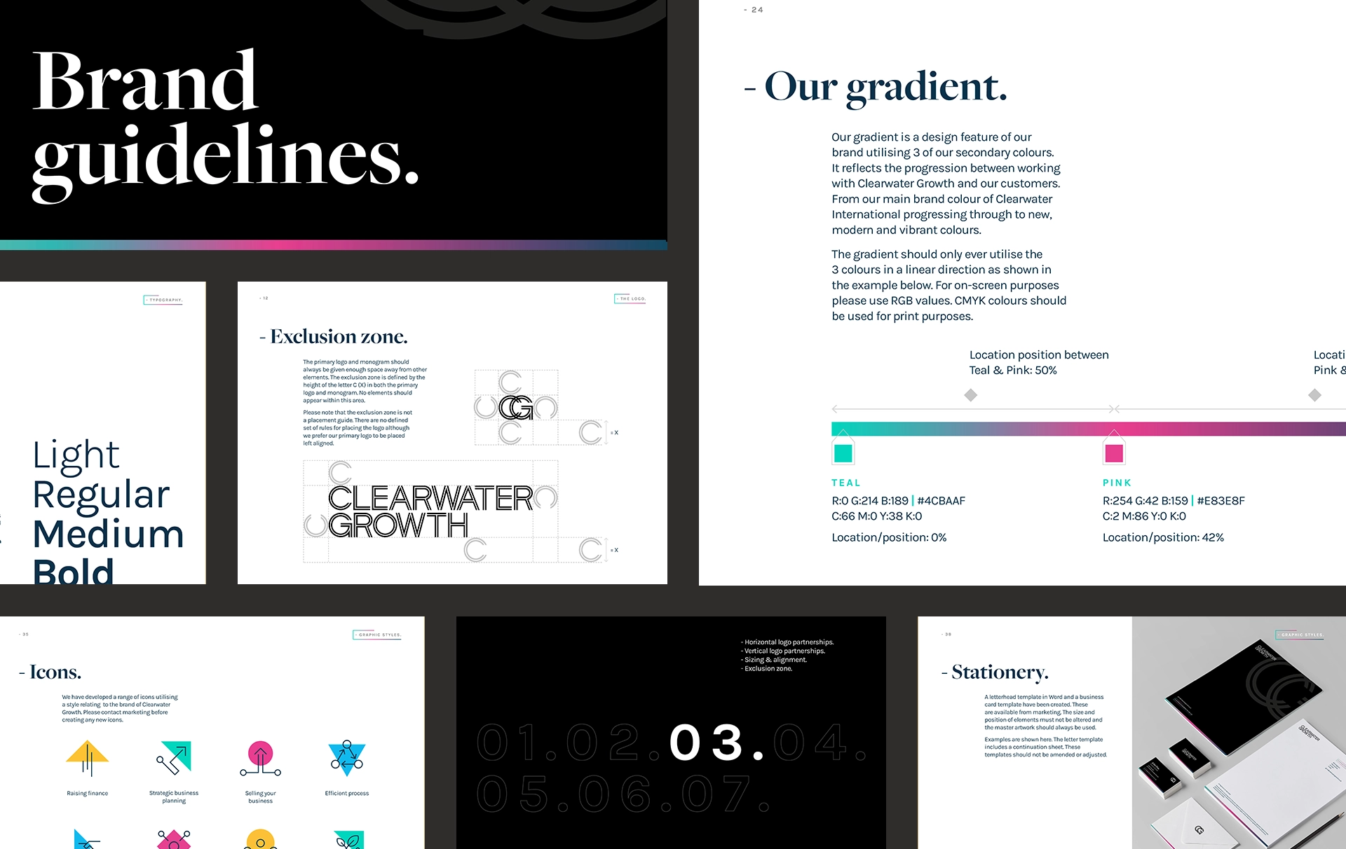 Clearwater Growth brand guidelines