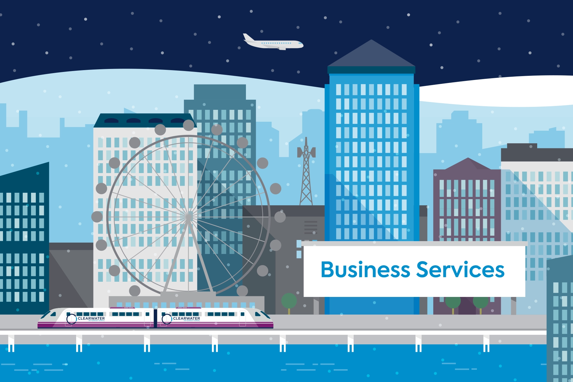 illustration agency services for Clearwater International